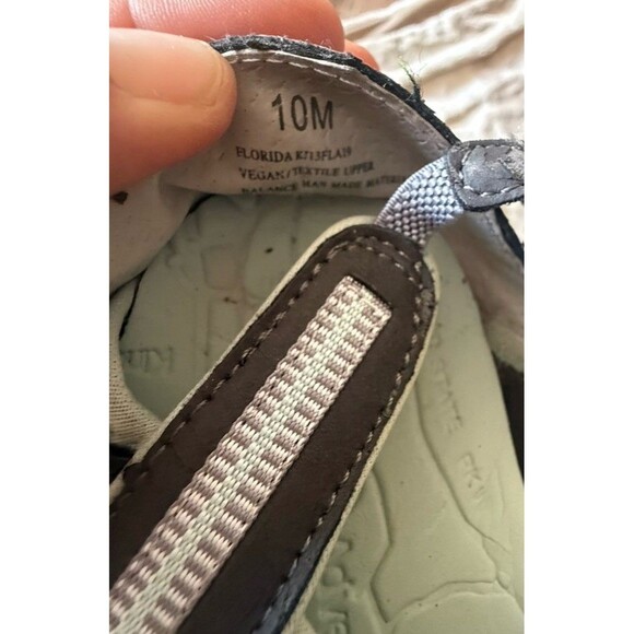 Jeep Adventure J-41 Hiking Shoes Women's 10M Bungee Cord Gray Tan Vegan Leather - Picture 15 of 15